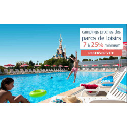 promotion camping Parc d'attraction