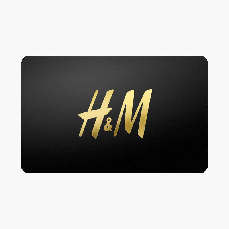5 carte cadeau promo H&M