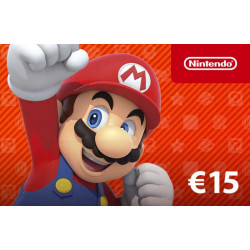 Réduction -5% Code Nintendo eShop carte Cadeau 15€