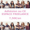  Adhésion de 1 an : Abonnement externe Espace Freelance